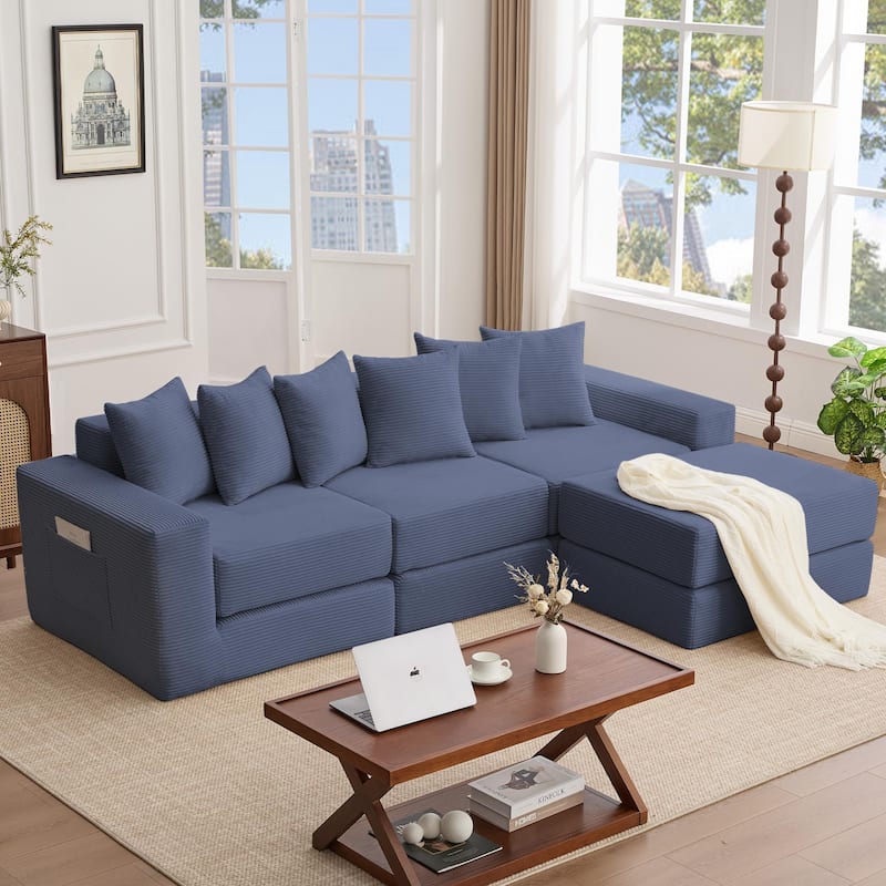 10-in-1 Convertible Sofa Sectional