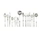 preview thumbnail 1 of 0, Mepra Ergonomica Flatware Set with H/H Knives - 126 Pieces - Stainless Steel Silver