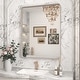 preview thumbnail 87 of 141, Apmir Metal Frame Tempered Glass Bathroom Vanity Mirror for Wall, Cloakroom, Bedroom 32" x 24" - Silver