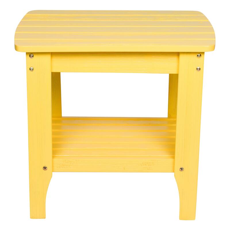 Laguna 24" Weather Resistant Wood Rectangular Table