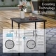 preview thumbnail 7 of 26, MAISON ARTS 3/5-Piece Patio Bar Stool Set of Metal Coffee Table & Textilene Swivel High Bar Stools