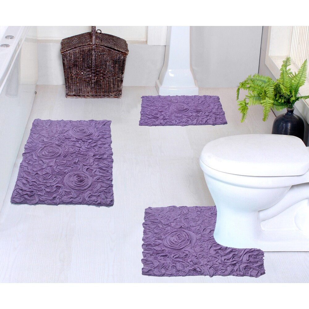 Purple Floral Bathroom Rugs and Bath Mats - Bed Bath & Beyond