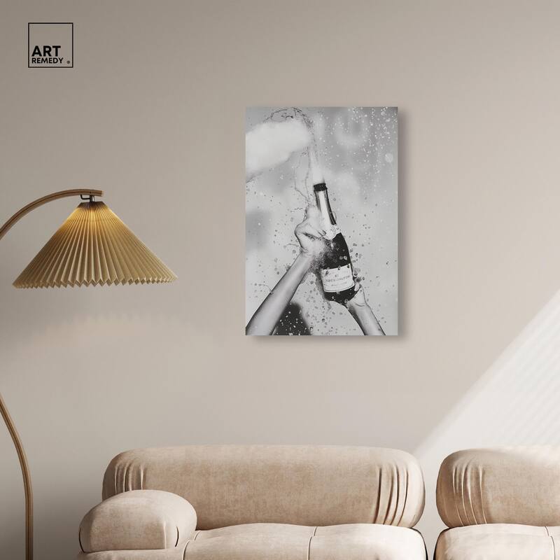 Hold the Moment I Canvas by Art Remedy, Gallery Wrapped