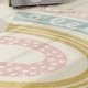 preview thumbnail 12 of 22, Kids Rug with Rainbow and Hearts in Pastel Colors