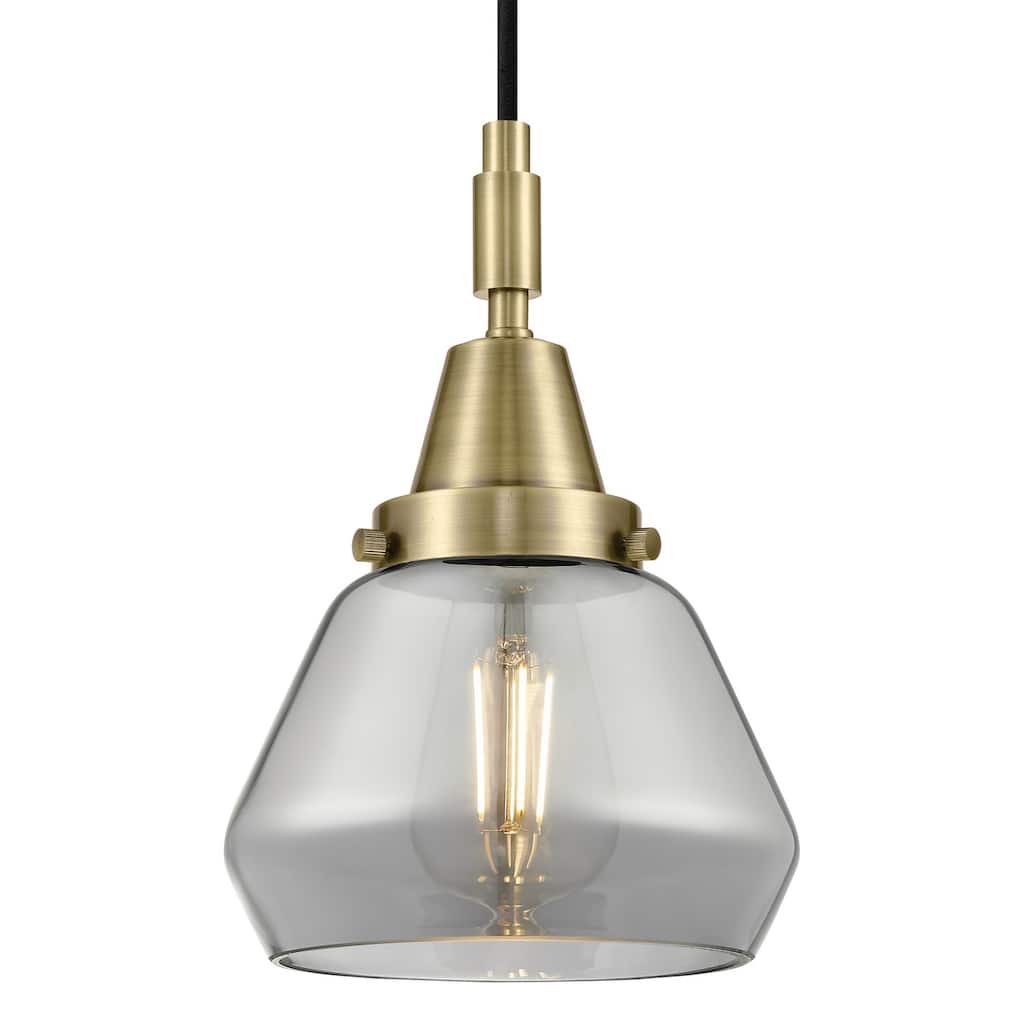 Innovations Lighting 447-1P-G173 Fulton 7" Wide Mini Pendant with