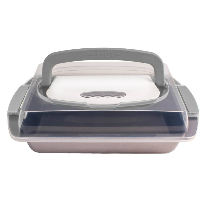 BergHOFF 11Pc Perfect Slice Bakeware Set, Silver