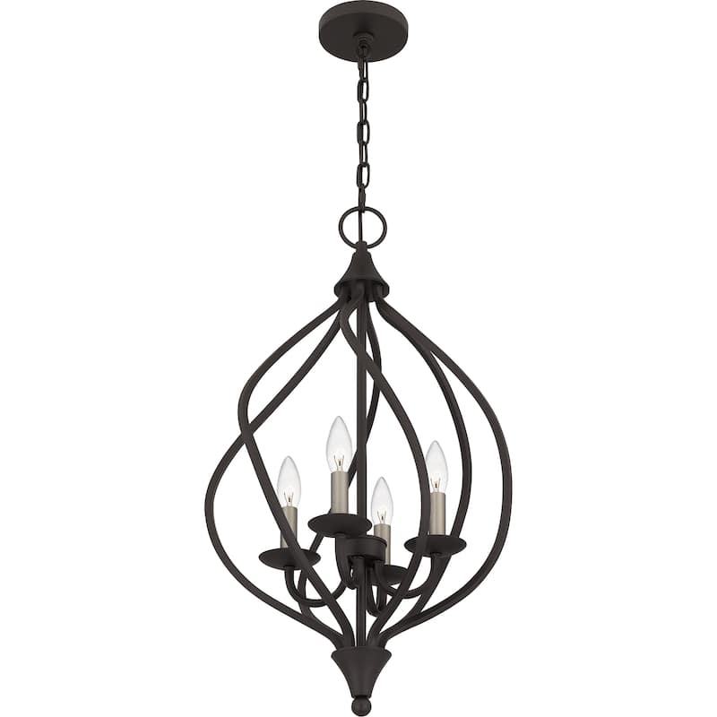 Dupont 4-Light Old Bronze Pendant - Old Bronze