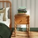 preview thumbnail 5 of 15, Max and Lily Jenny Lind 1 Drawer Nightstand