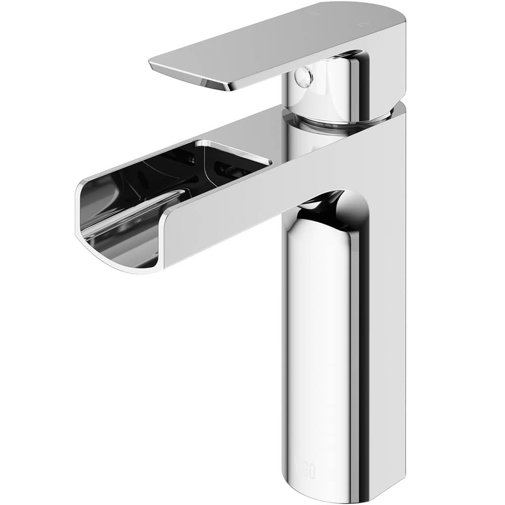 VIGO Ileana 7" H Single Handle Single Hole Bathroom Faucet
