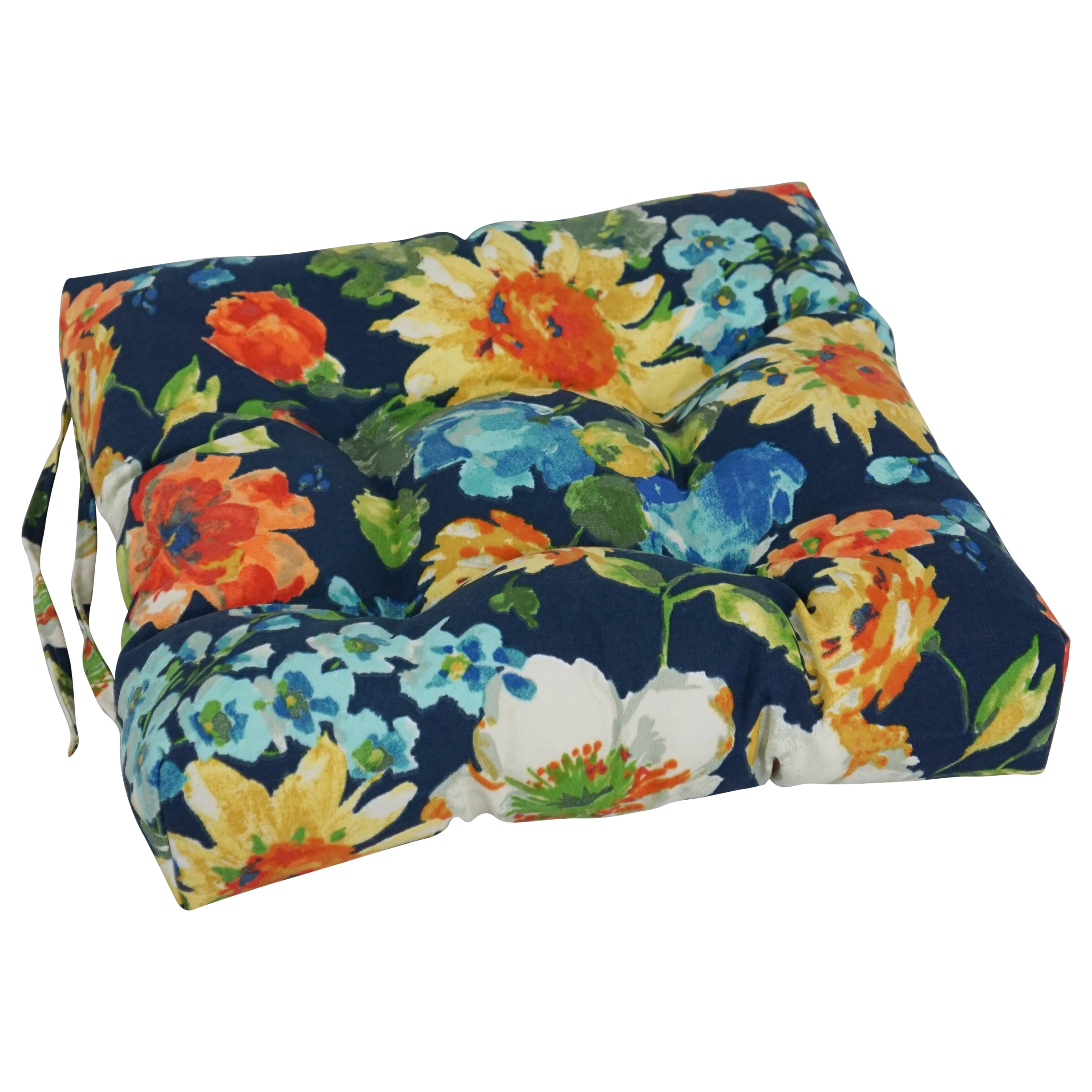 16-inch Square Tufted Indoor/Outdoor Chair Cushions (Set of - Picture 16 of 80