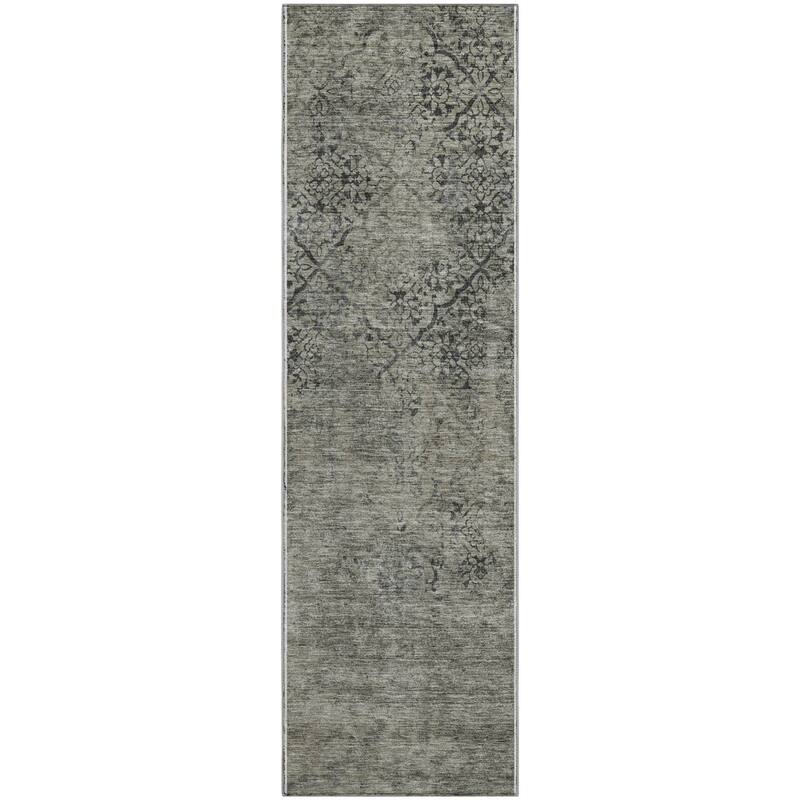 Premium Washable Super Soft Vintage Trellis Mayfield Rug