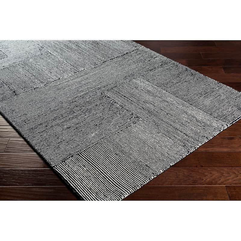 Livabliss Wazney Handmade Wool Farmhouse Area Rug