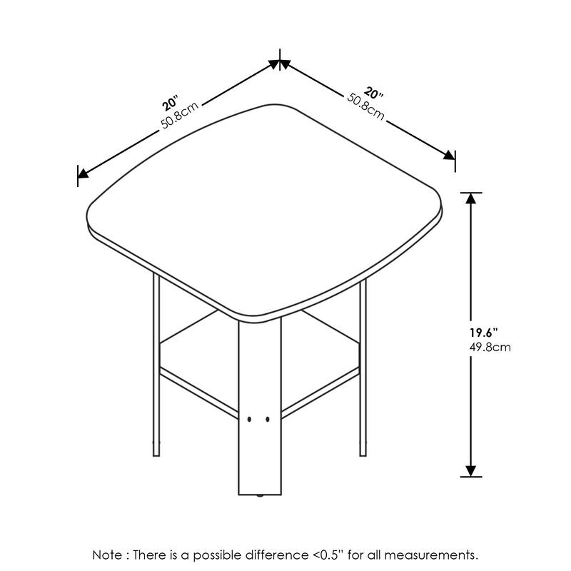 Furinno Simple Design End/SideTable