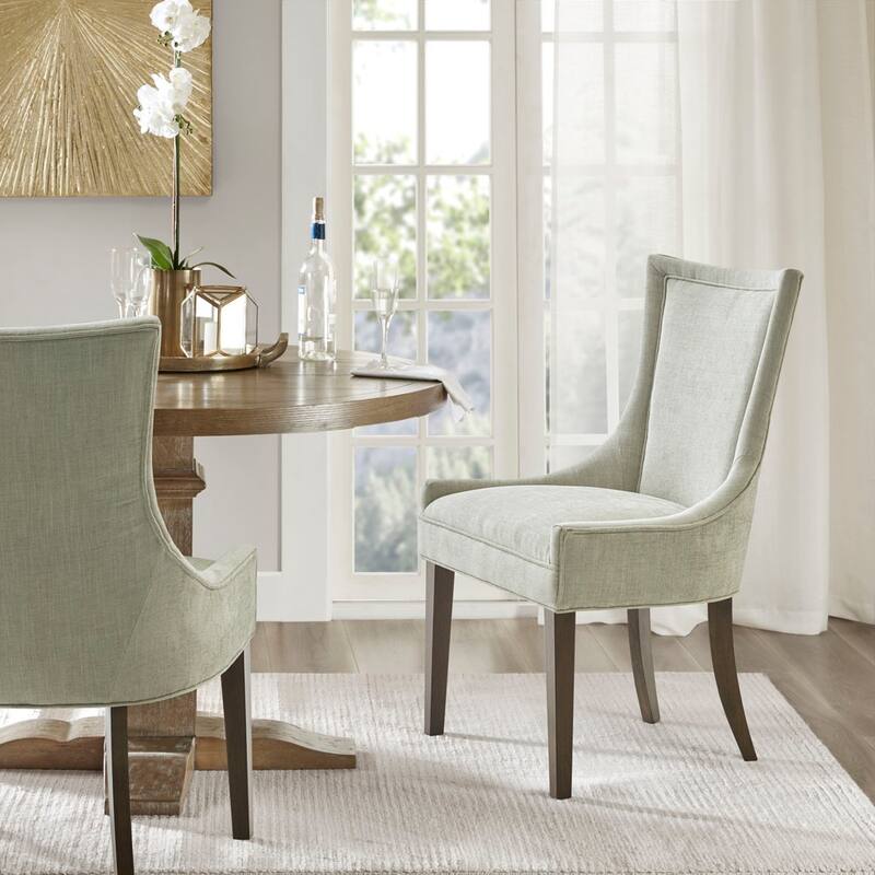 Dining Side Chair Set of 2, Retro Contrast Color Dining Chair