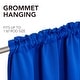 preview thumbnail 11 of 117, Deconovo 100% Full Blackout Double-Layer Rod Pocket Curtains (2 Panels)