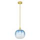 Option Satin Gold / Sapphire Blue