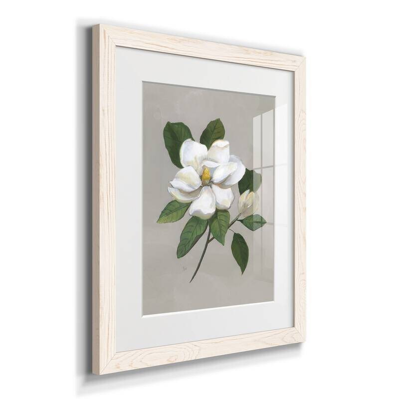 Botanical Magnolia-Premium Framed Print - Ready to Hang