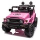preview thumbnail 61 of 78, Licensed TOYOTA FJ Cruiser,12V Kids ride on car 2.4G W/Parents Remote Control,electric car for kids,Three speed adjustable Pink