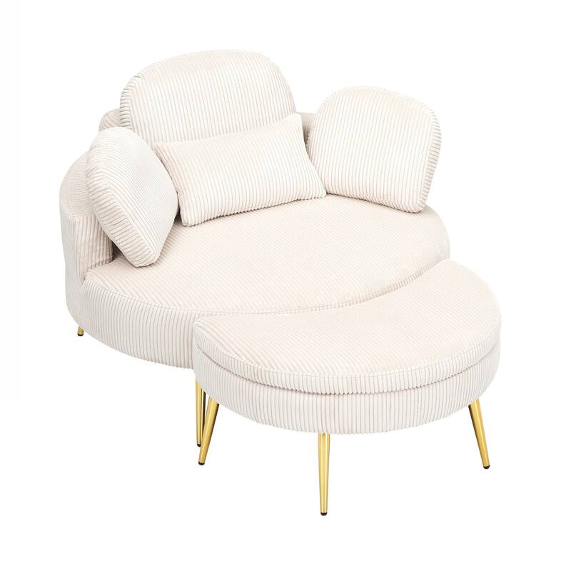 Small Sofa with Small end Table, Suitable for Lunch Break Casual Afternoon Tea Time Seat, Suitable for Small Apartment, Bedroom