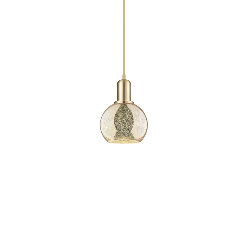 Innovations Lighting 716-1P-11-8 Athens Pendant Athens 8" Wide Mini - Champagne Bronze / Mercury