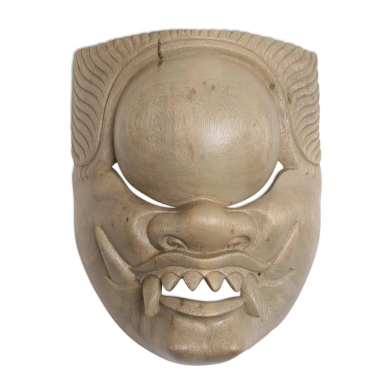 Handmade Kala Rau Wood mask (Indonesia)