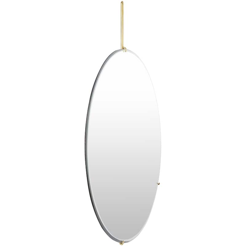 Eddy Hanging Frameless Wall Mirror