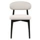 preview thumbnail 24 of 27, Modern Solid Wood Dining Chair with Upholstered Seat by GDFStudio