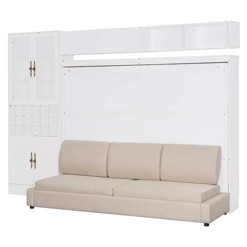 Queen Size Murphy Bed Wall Bed