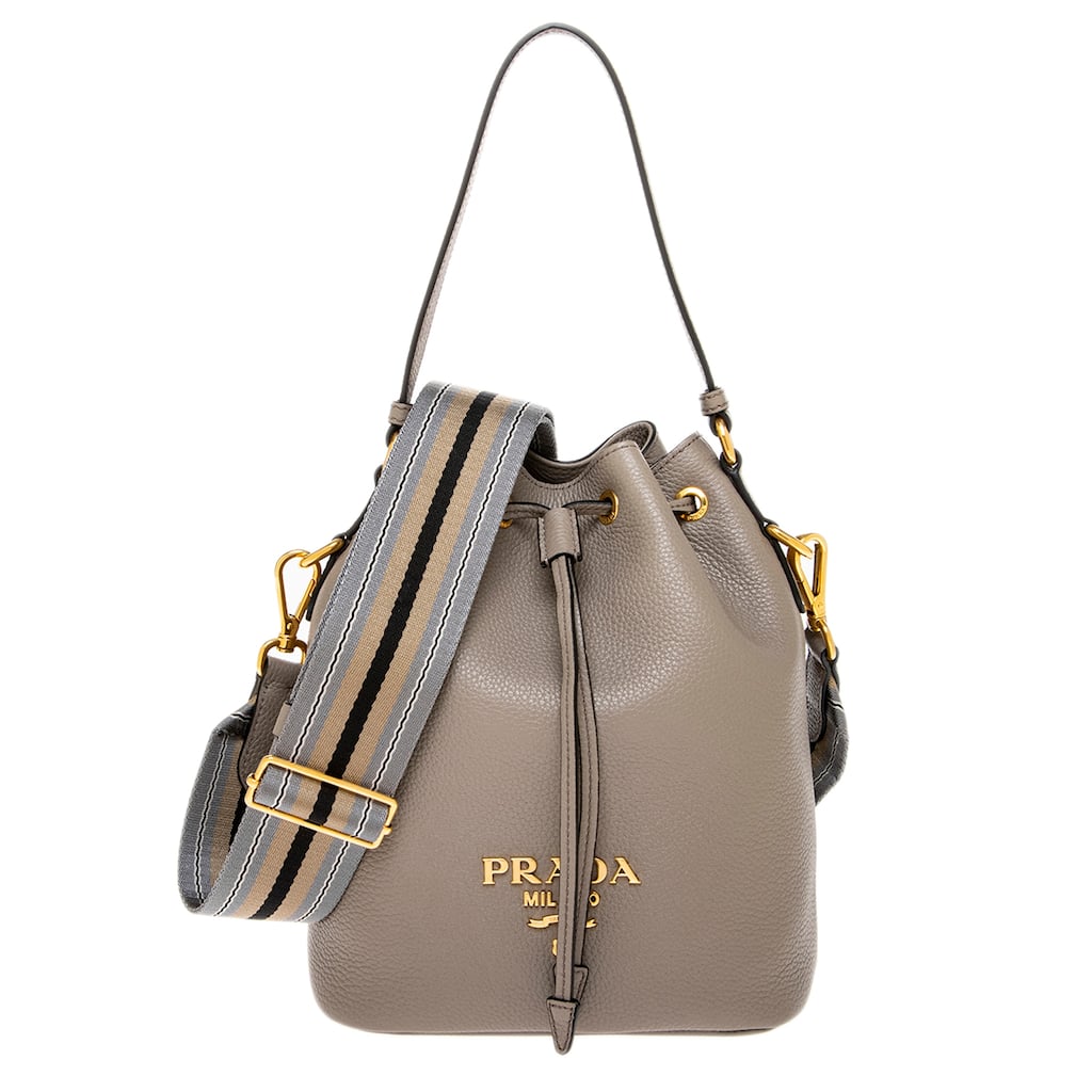 Prada Leather Bucket Bag