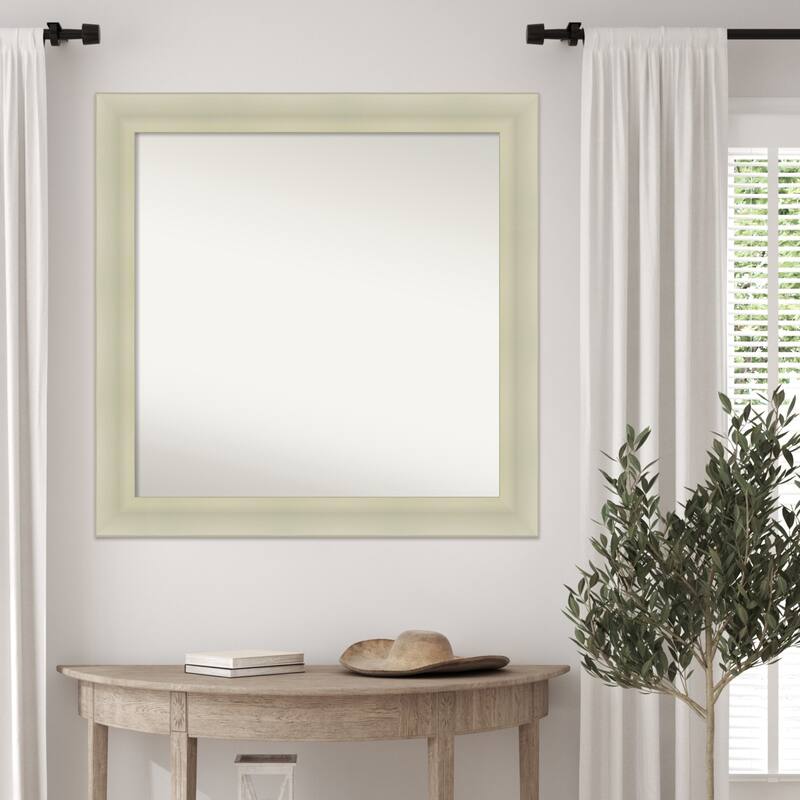 Oliver Non-Beveled Wood Framed Wall Mirror