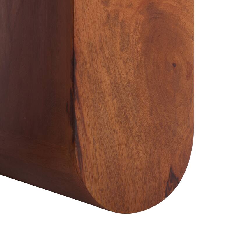 SAFAVIEH Home Catina Glass Accent Table - 12"W x 12"D x 24"H