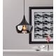 preview thumbnail 5 of 5, Adesso Black or Steel Eliza Pendant Lamp
