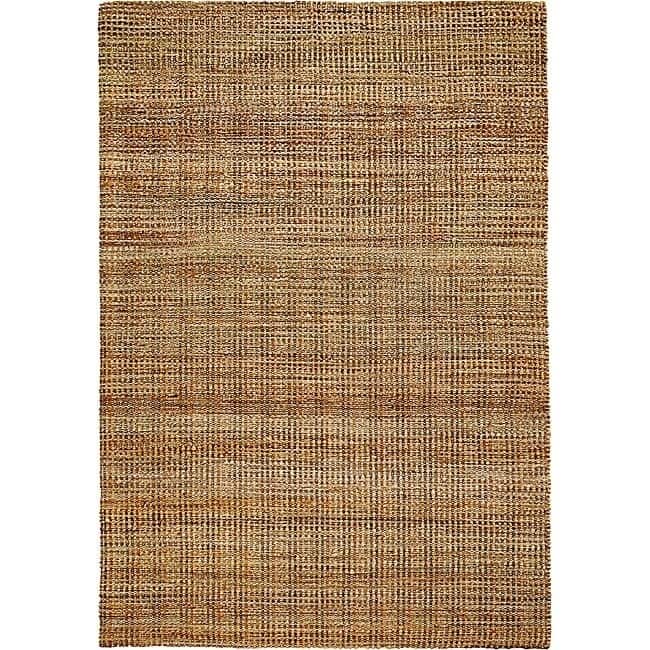 Sevita Jute Geometric Area Rug - 5' x 7'9" - Tan/Beige