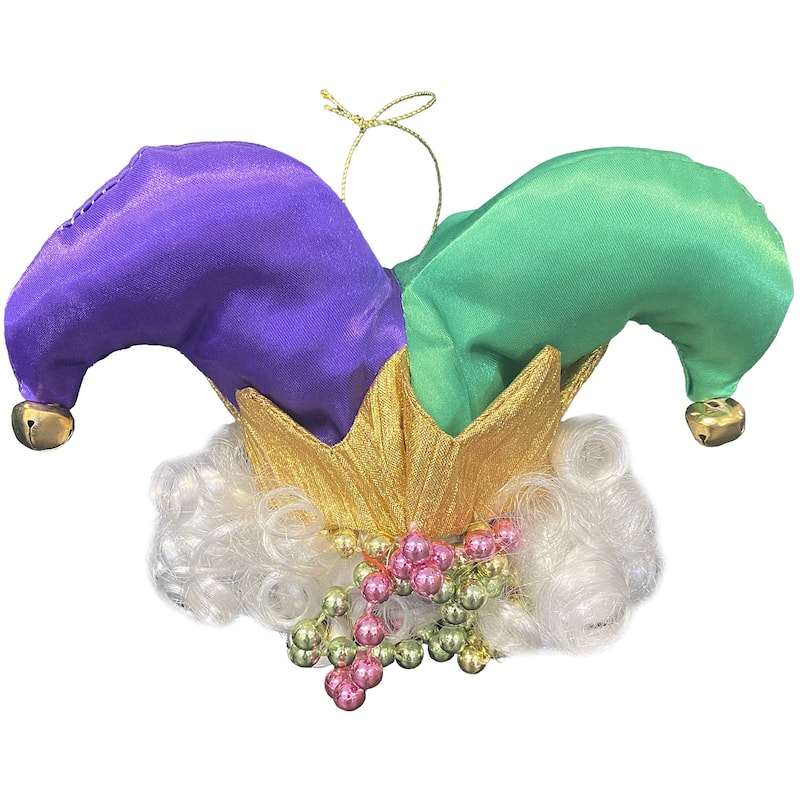 6" Jester Head Ornament