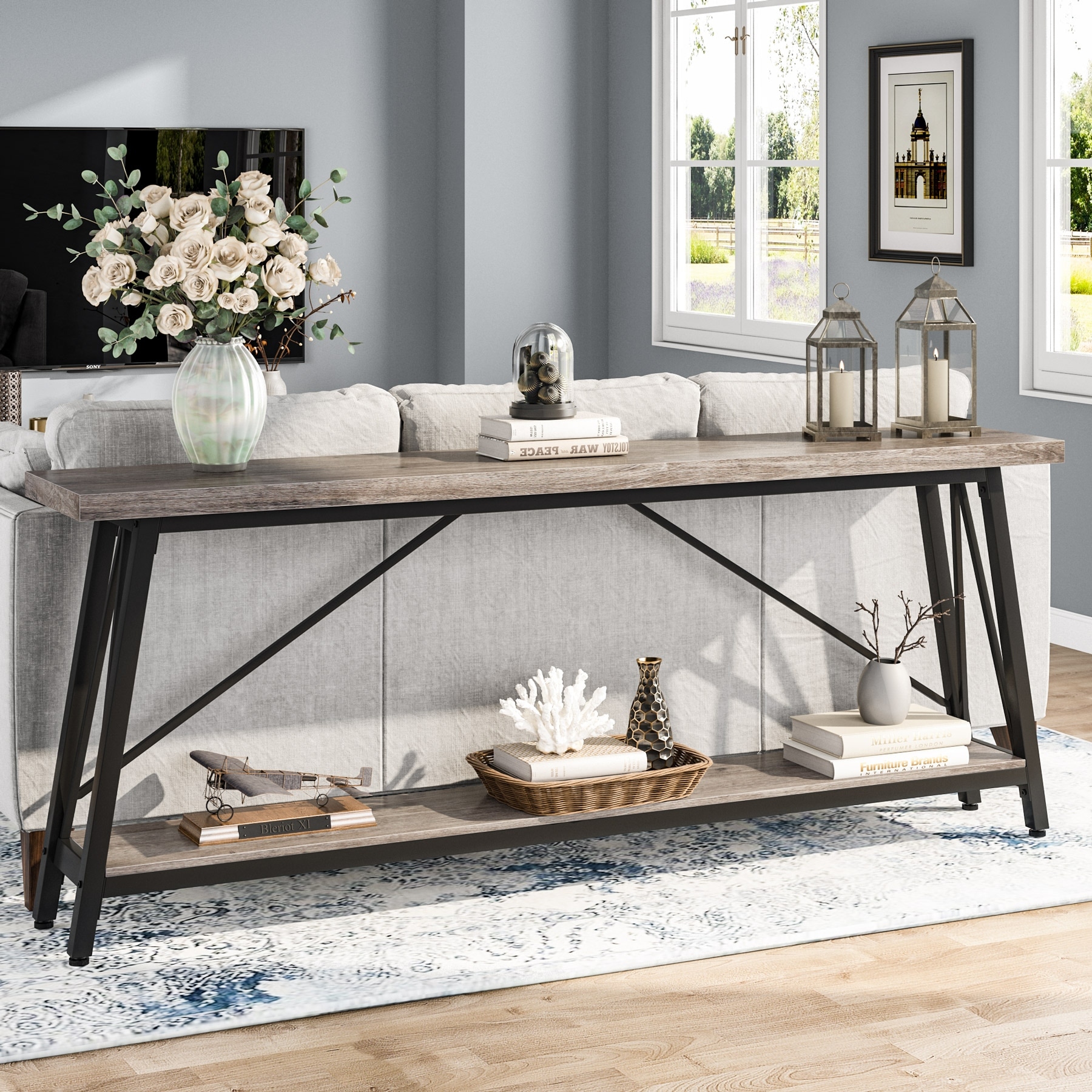 Console table sales 26 inches high