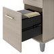 preview thumbnail 20 of 67, Bush Somerset 72W 3 Position Sit to Stand L Shaped Desk in Ash Gray