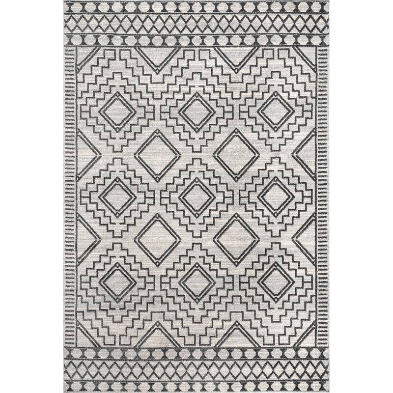 Nuloom Cameron High Low Textured Moroccan Area Rug