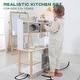 preview thumbnail 2 of 7, Toy Kitchen Cooking Set Kids Play Kitchen Pretend Play Set
