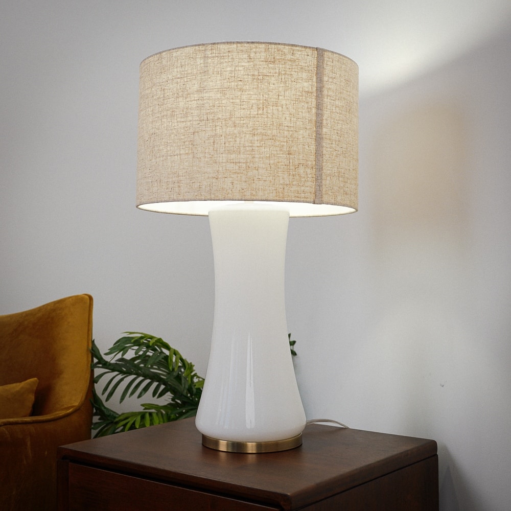 Celestial Gleam Glass Table Lamp