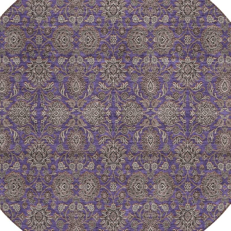 HomeRoots Floral Transitional Rectangle Outdoor Rug