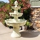 preview thumbnail 3 of 11, Sunnydaze 3-Tier Pineapple Outdoor Fountain - May Be Options to Choose