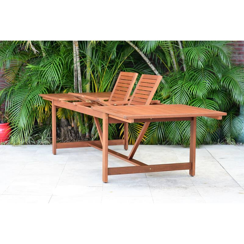 Amazonia Norristown 11-piece Eucalyptus Wood Outdoor Dining Set