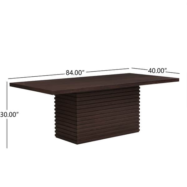 Christopher Knight Home - Coad Modern Wood Dining Table with ...