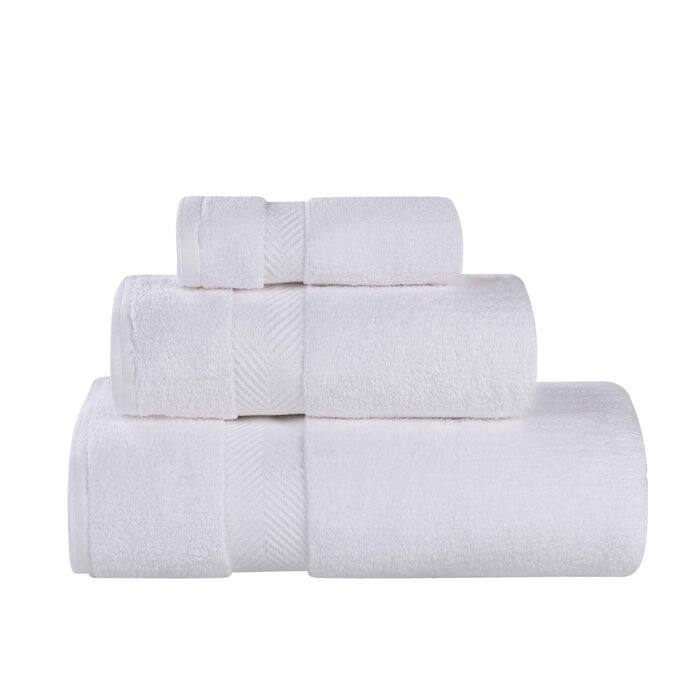 Superior Soft & Absorbent Zero Twist Cotton 3-piece Towel Set