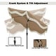 preview thumbnail 3 of 49, Clihome 9 Ft. Bohemian Fringed Patio Market Umbrella