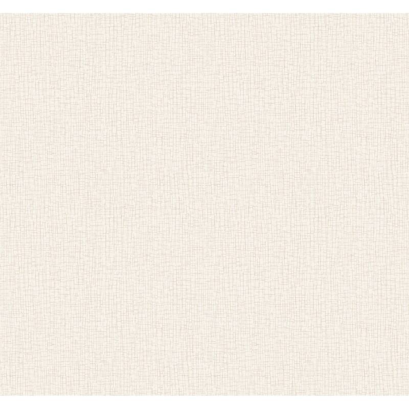 Warner Aden Ivory Linear Abstract Wallpaper