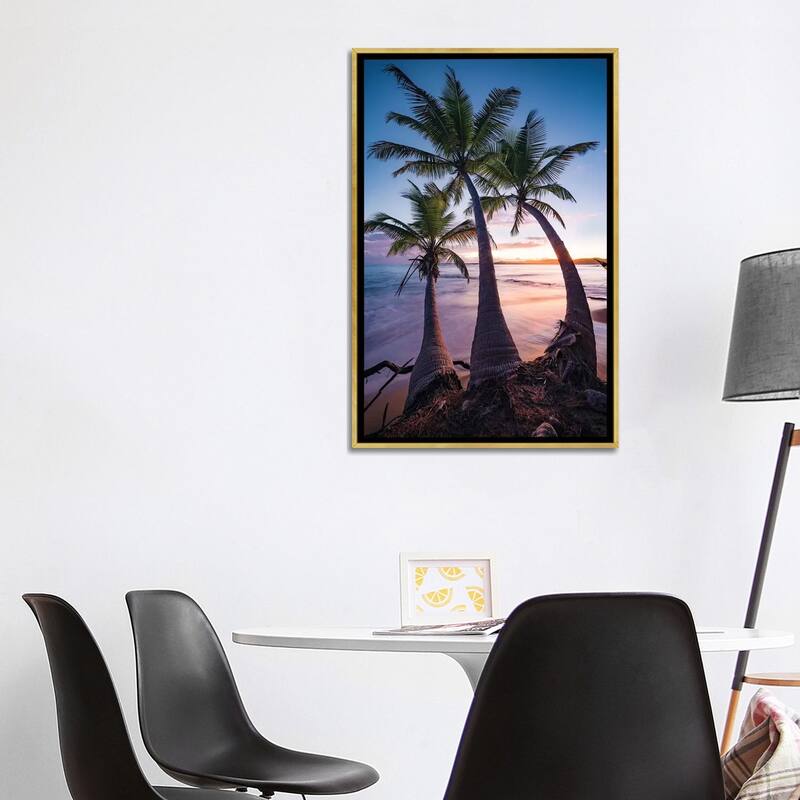 "Tropical Triple - Caribbean" by Stefan Hefele Framed