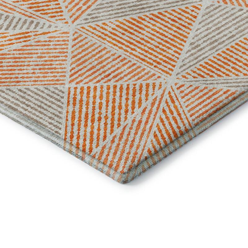 Premium Washable Super Soft Contemporary Mosaic Mayfield Rug