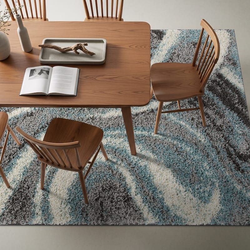 World Rug Gallery Contemporary Cozy Plush Shag Area Rug