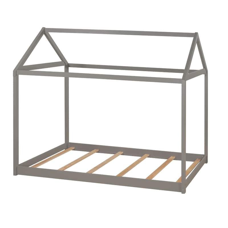 Wooden House Bed